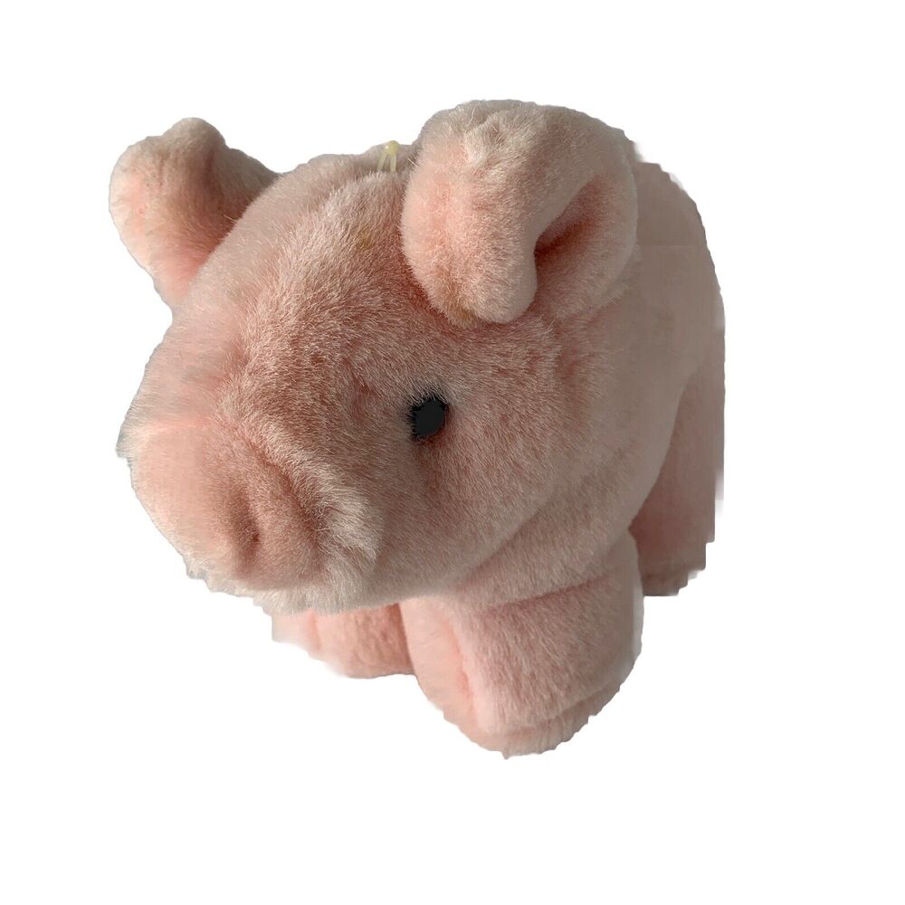 Westcliff Collection Soft Plush Stuffed Animal Pig Rattle Pink